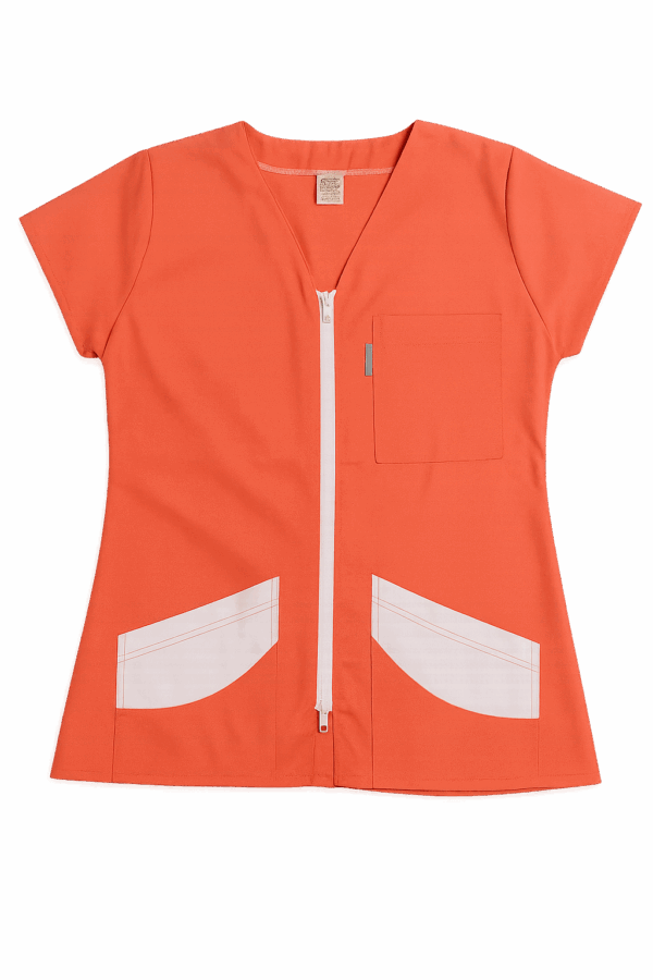 Tyché Femme M Corail / Blanc – Image 3