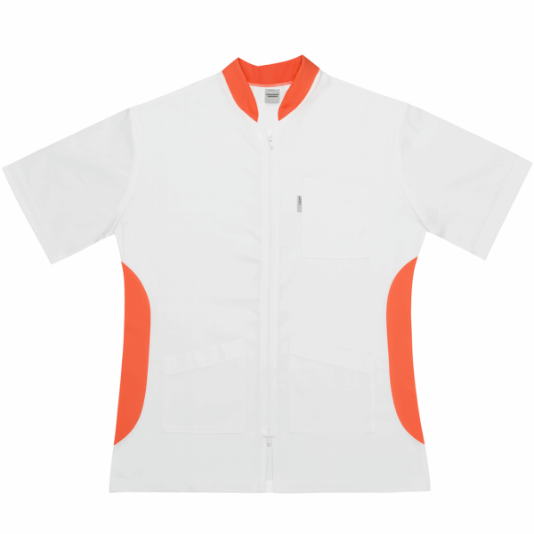 Poséidon Taille L Blanc / Corail – Image 3